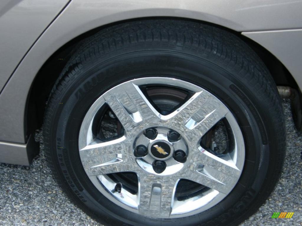 2007 Malibu LT Sedan - Amber Bronze Metallic / Ebony Black photo #11