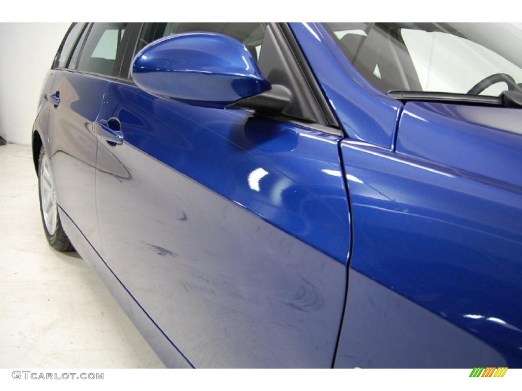 2007 3 Series 328i Wagon - Montego Blue Metallic / Black photo #4