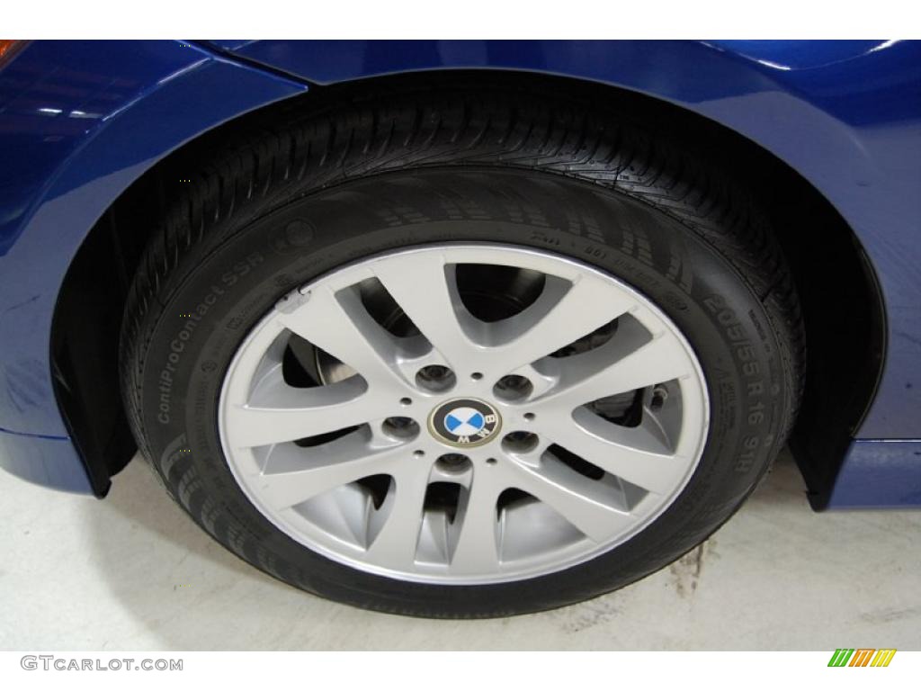 2007 3 Series 328i Wagon - Montego Blue Metallic / Black photo #12
