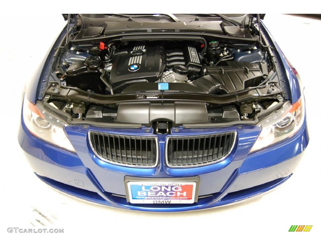 2007 3 Series 328i Wagon - Montego Blue Metallic / Black photo #16
