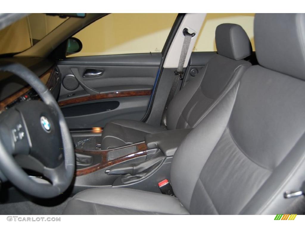 2007 3 Series 328i Wagon - Montego Blue Metallic / Black photo #19