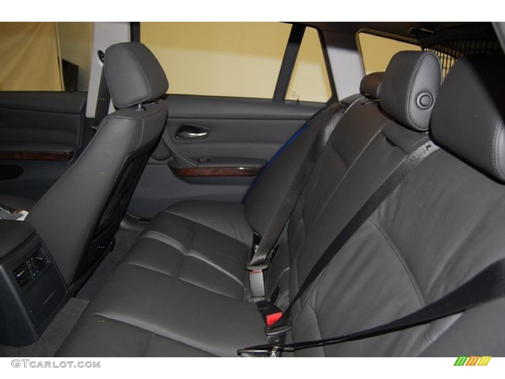 2007 3 Series 328i Wagon - Montego Blue Metallic / Black photo #25