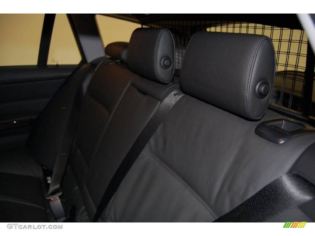 2007 3 Series 328i Wagon - Montego Blue Metallic / Black photo #26