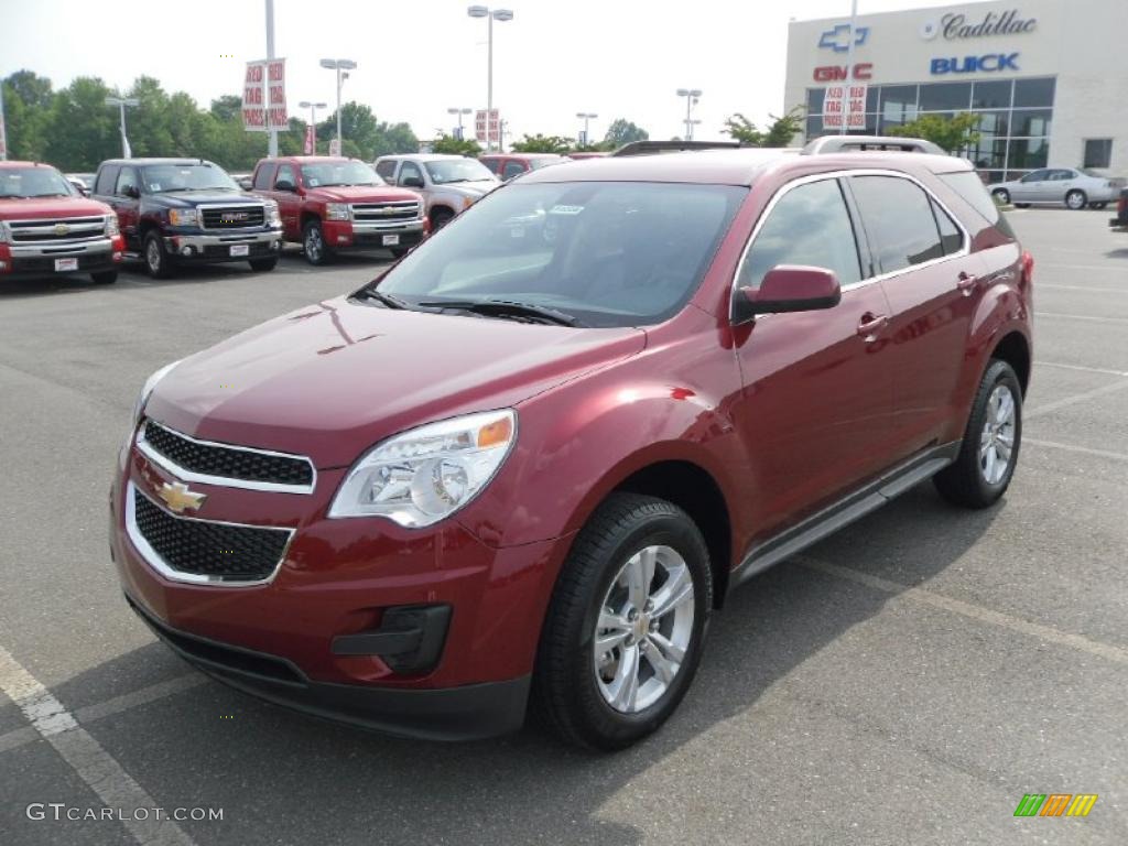 2010 Equinox LT - Cardinal Red Metallic / Jet Black photo #1