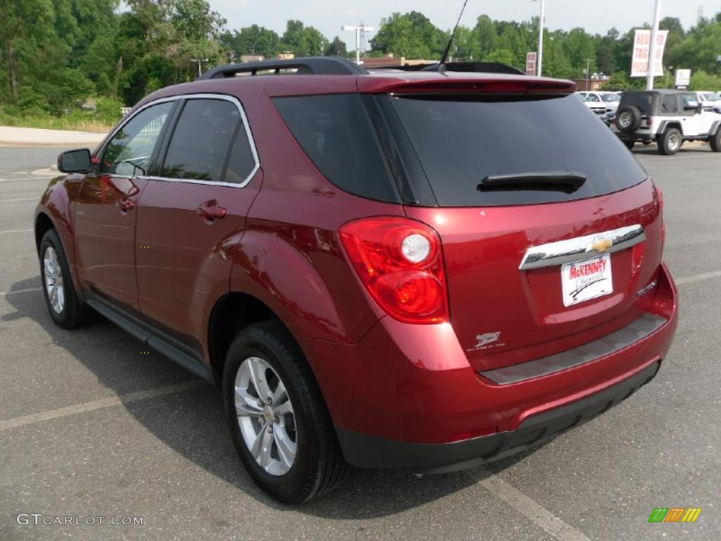 2010 Equinox LT - Cardinal Red Metallic / Jet Black photo #5