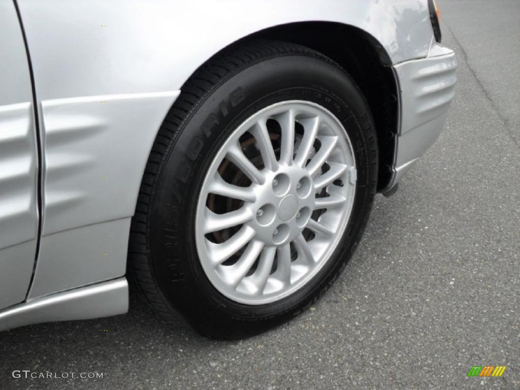 2001 Grand Am SE Sedan - Galaxy Silver Metallic / Dark Pewter photo #21