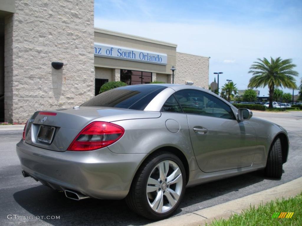 2009 Pewter Metallic MercedesBenz SLK 350 Roadster 30213700 Photo 6