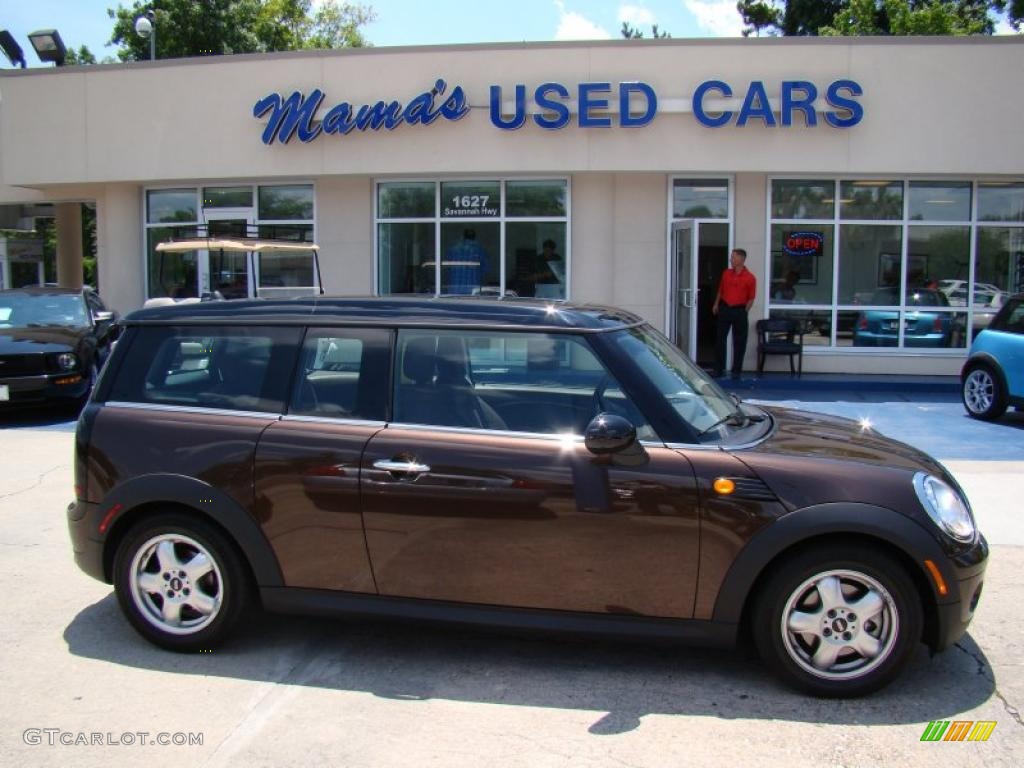 2008 Cooper Clubman - Hot Chocolate Metallic / Malt Brown photo #1