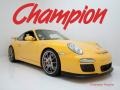 Speed Yellow 2010 Porsche 911 GT3