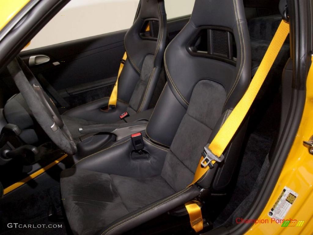 2010 911 GT3 - Speed Yellow / Black w/Alcantara photo #9