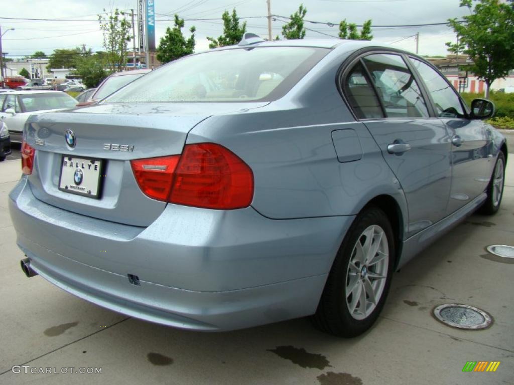 2010 3 Series 328i xDrive Sedan - Blue Water Metallic / Beige photo #5