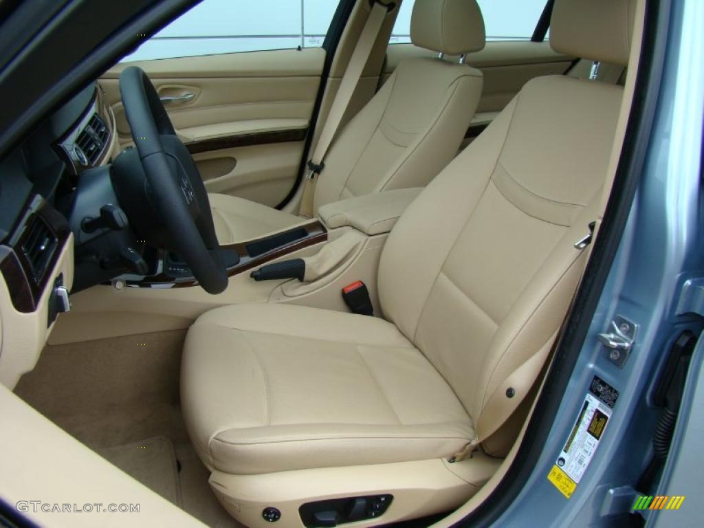 2010 3 Series 328i xDrive Sedan - Blue Water Metallic / Beige photo #8