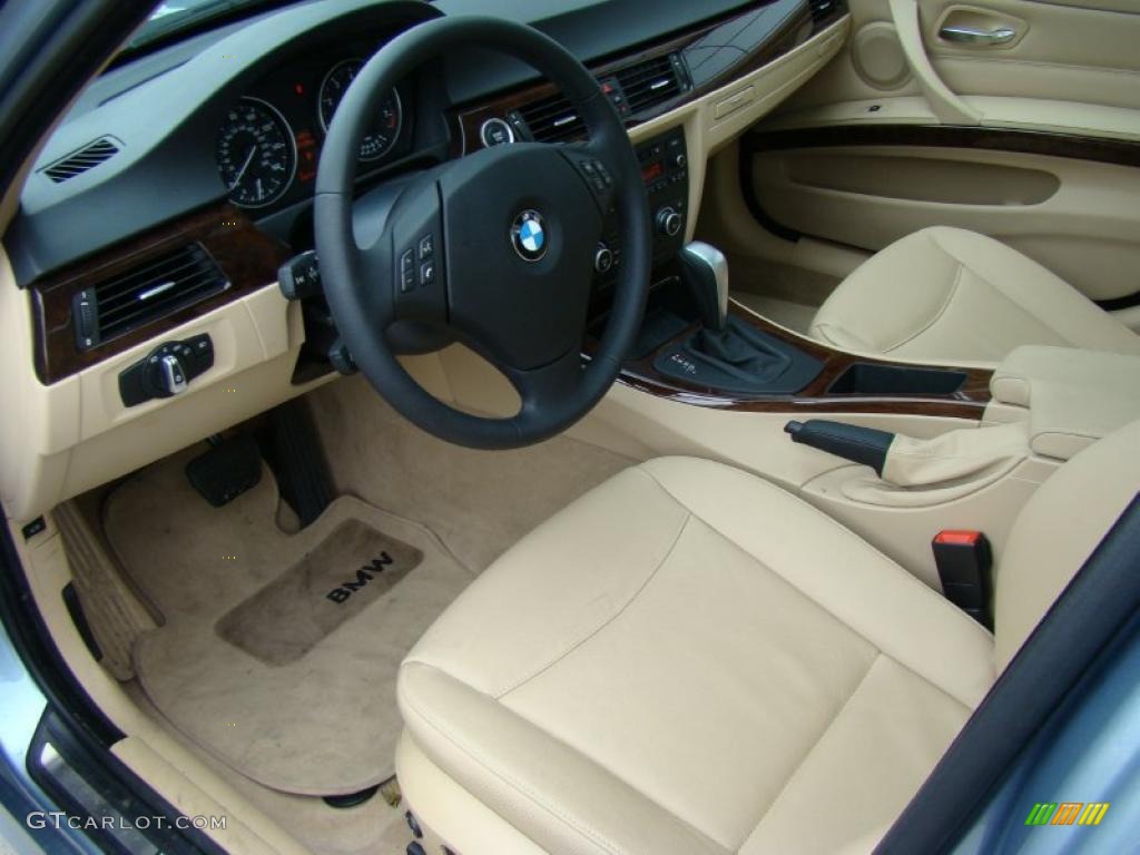 2010 3 Series 328i xDrive Sedan - Blue Water Metallic / Beige photo #10