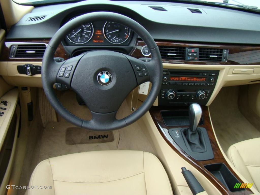 2010 3 Series 328i xDrive Sedan - Blue Water Metallic / Beige photo #12