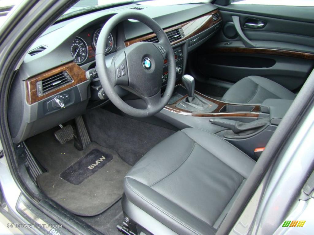 2010 3 Series 328i xDrive Sedan - Space Gray Metallic / Black photo #9