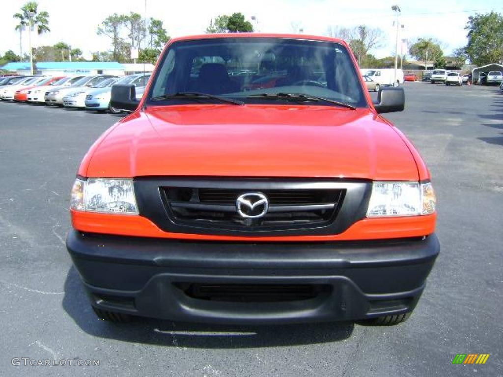 2008 B-Series Truck B2300 Regular Cab - Volcanic Red / Medium Dark Flint photo #2
