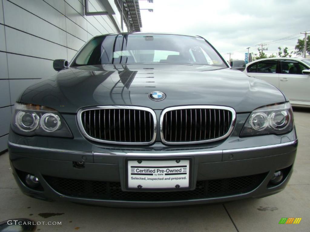 2008 7 Series 750Li Sedan - Titanium Grey Metallic / Black photo #2