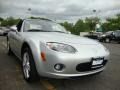 2008 Sunlight Silver Metallic Mazda MX-5 Miata Roadster  photo #16