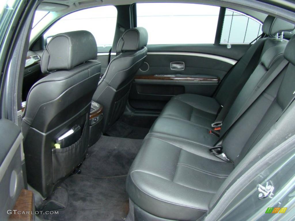 2008 7 Series 750Li Sedan - Titanium Grey Metallic / Black photo #11