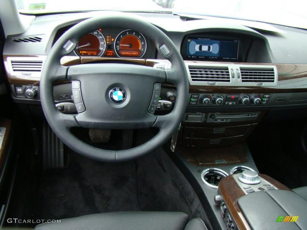2008 7 Series 750Li Sedan - Titanium Grey Metallic / Black photo #12