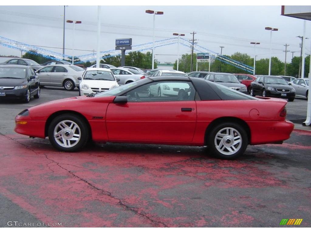 1996 Camaro Z28 Coupe - Bright Red / Black photo #2