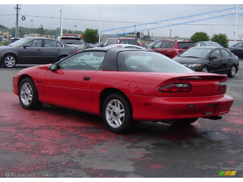 1996 Camaro Z28 Coupe - Bright Red / Black photo #3