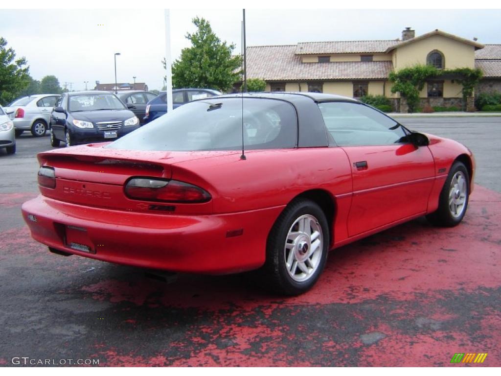 1996 Camaro Z28 Coupe - Bright Red / Black photo #5