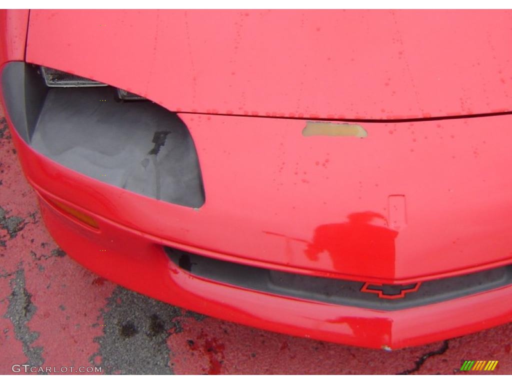 1996 Camaro Z28 Coupe - Bright Red / Black photo #10