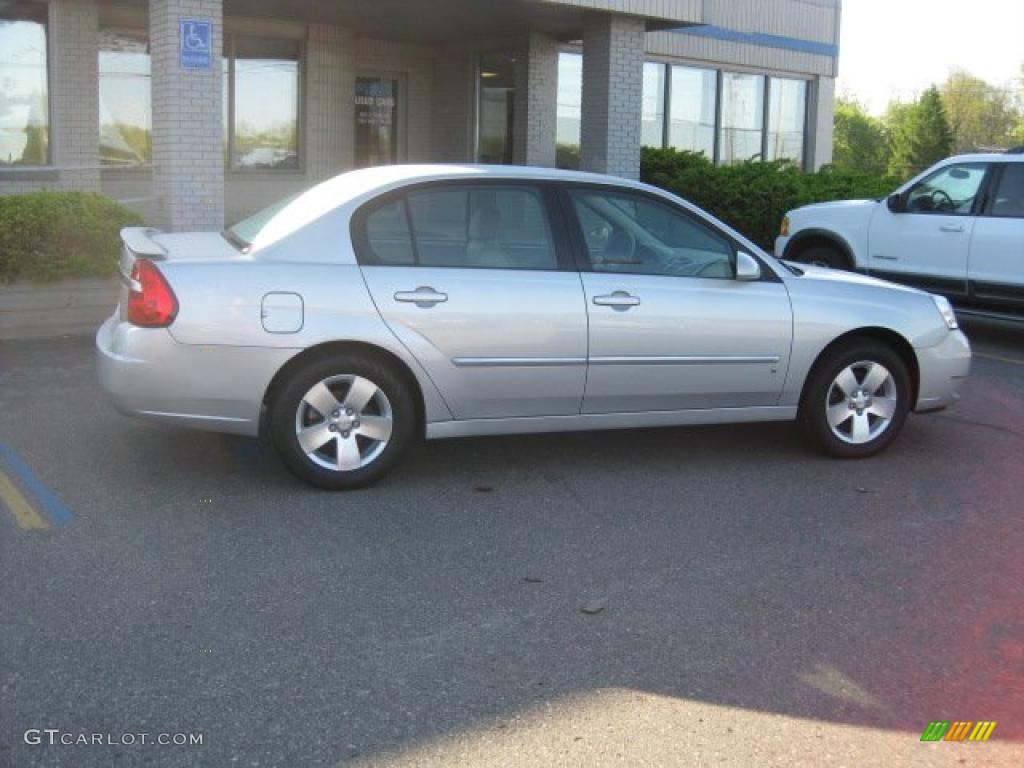 2006 Malibu LT V6 Sedan - Silverstone Metallic / Titanium Gray photo #2