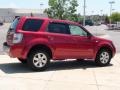 2008 Vivid Red Metallic Mercury Mariner V6  photo #5