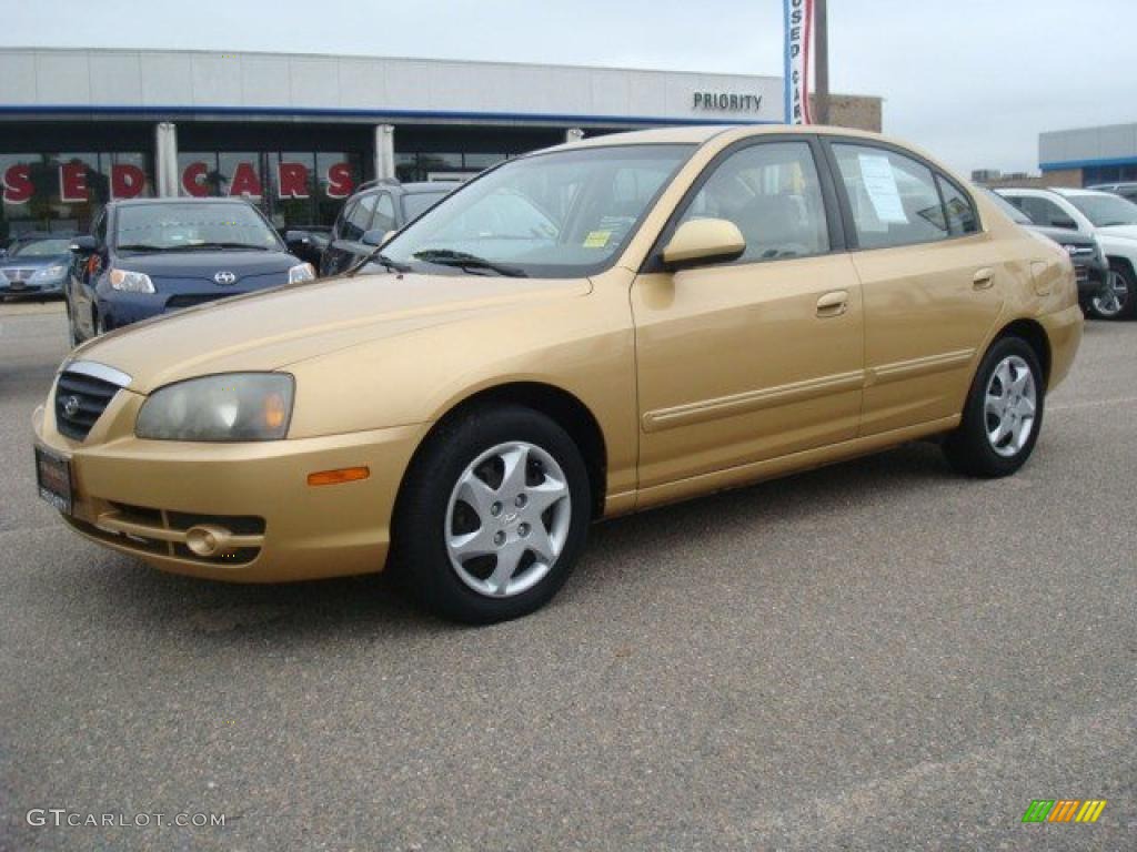 2004 Elantra GLS Sedan - Hazelnut / Beige photo #2
