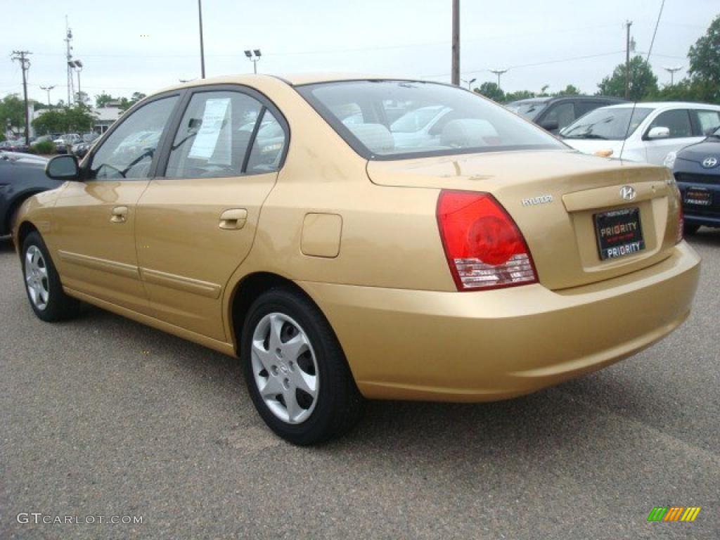 2004 Elantra GLS Sedan - Hazelnut / Beige photo #4