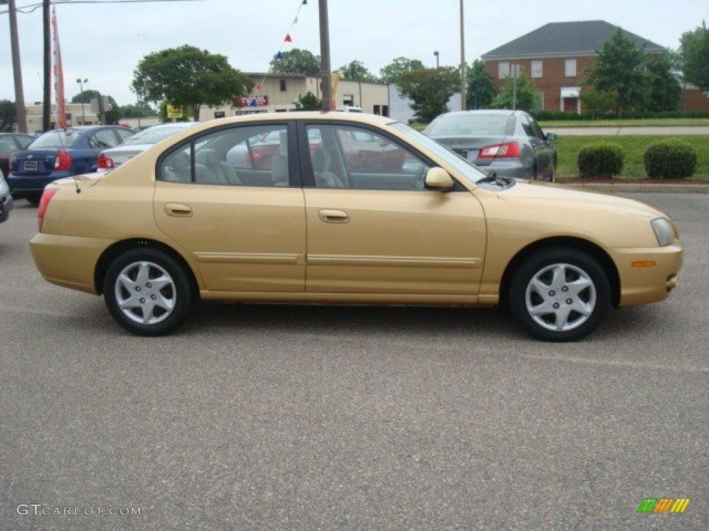2004 Elantra GLS Sedan - Hazelnut / Beige photo #7