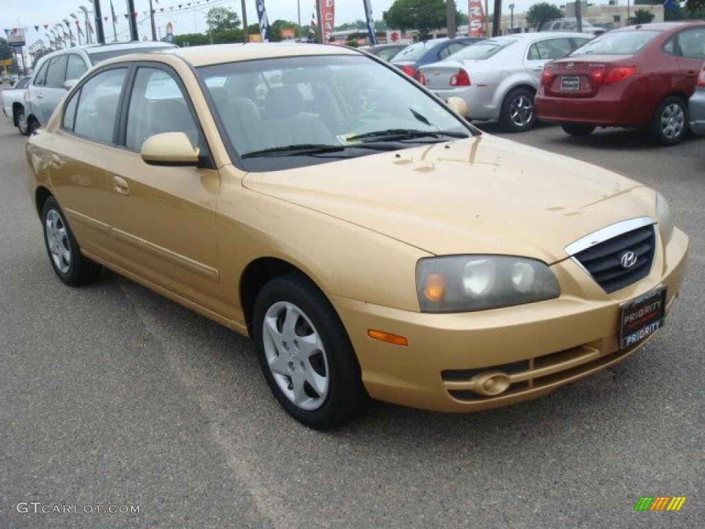 2004 Elantra GLS Sedan - Hazelnut / Beige photo #8