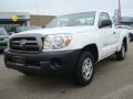 2009 Super White Toyota Tacoma Regular Cab  photo #1