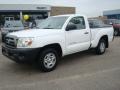 2009 Super White Toyota Tacoma Regular Cab  photo #2