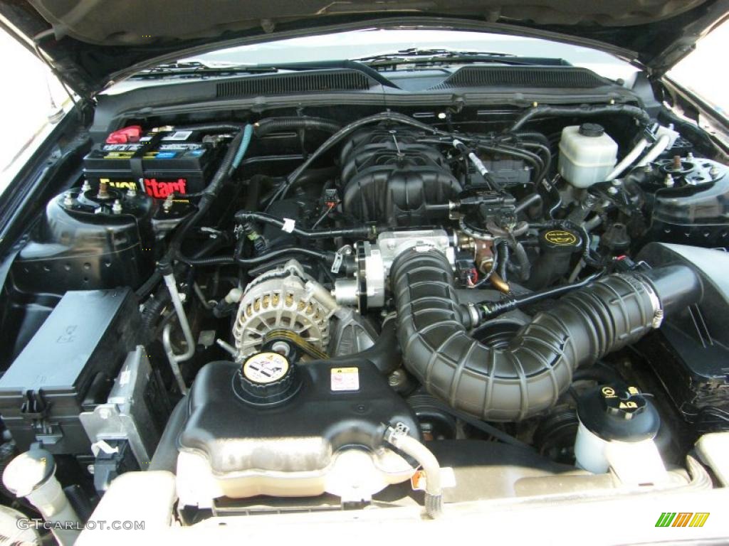 2006 Mustang V6 Premium Coupe - Black / Dark Charcoal photo #27