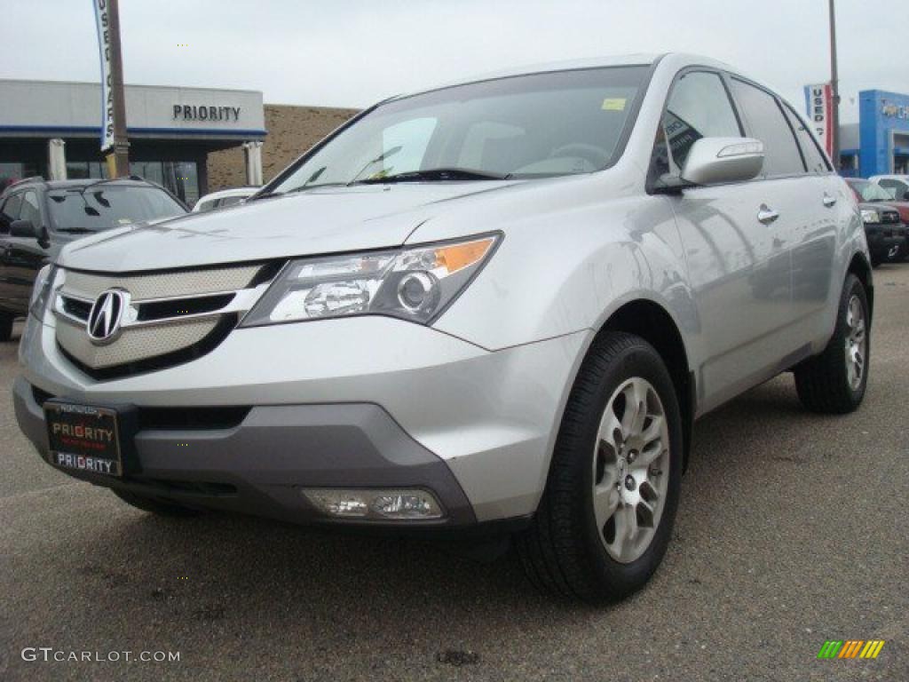 Billet Silver Metallic Acura MDX