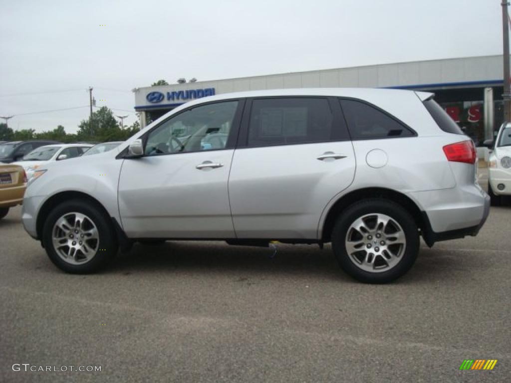 2007 MDX Technology - Billet Silver Metallic / Parchment photo #3