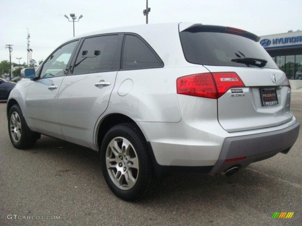 2007 MDX Technology - Billet Silver Metallic / Parchment photo #4