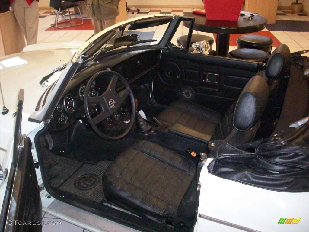 1978 MG MGB Roadster Standard MGB Roadster Model Interior Color Photos