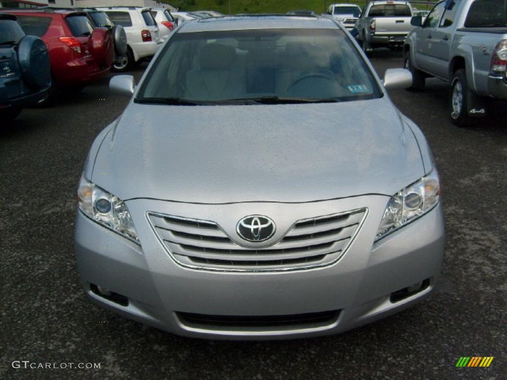 2008 Camry XLE V6 - Classic Silver Metallic / Ash photo #2