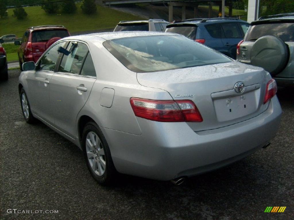 2008 Camry XLE V6 - Classic Silver Metallic / Ash photo #5