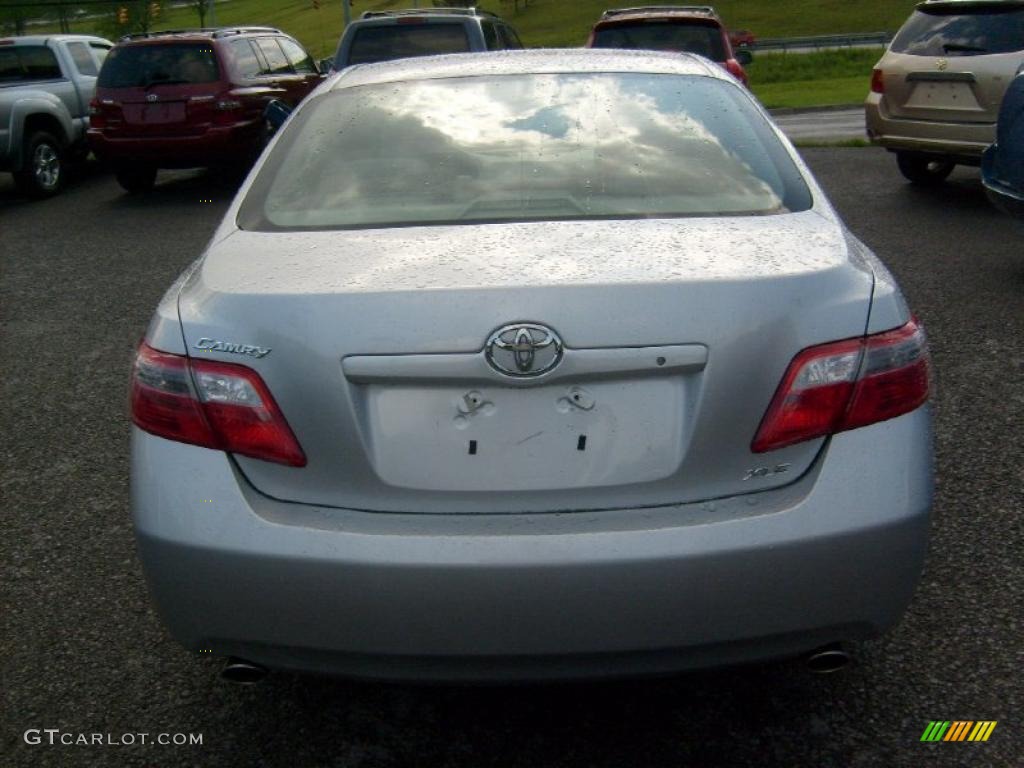 2008 Camry XLE V6 - Classic Silver Metallic / Ash photo #6