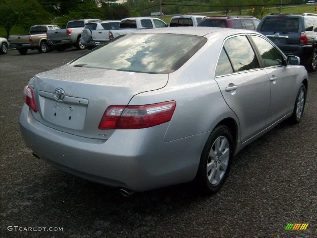 2008 Camry XLE V6 - Classic Silver Metallic / Ash photo #7