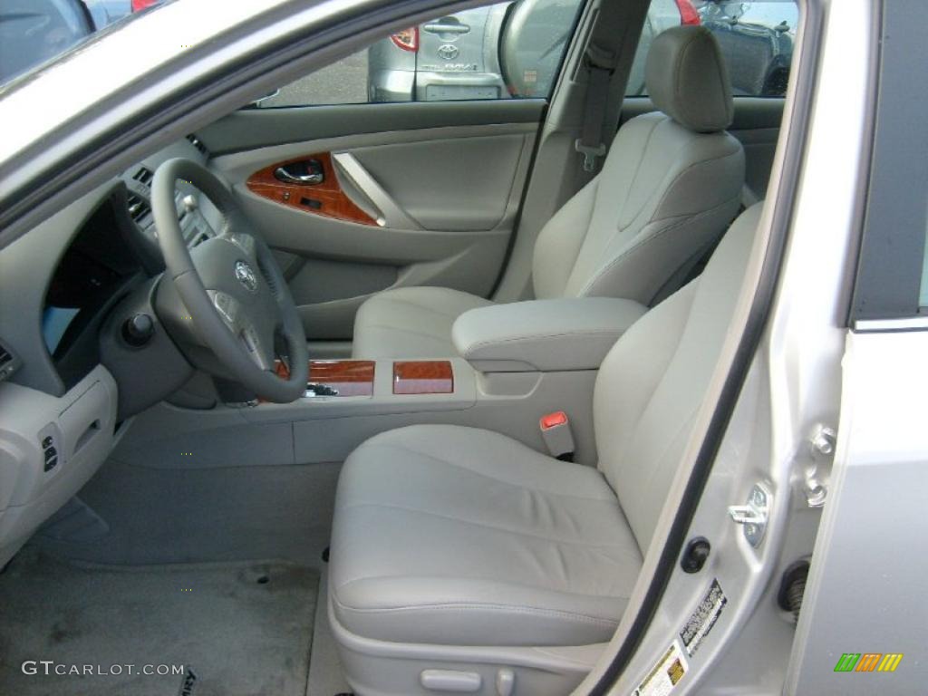 2008 Camry XLE V6 - Classic Silver Metallic / Ash photo #11