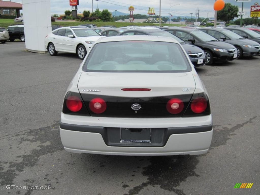 2004 Impala  - White / Medium Gray photo #4