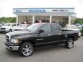 2005 Black Dodge Ram 1500 SLT Quad Cab  photo #1