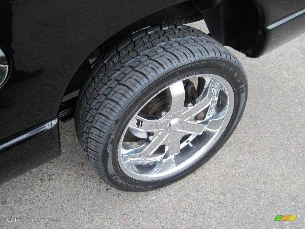 2005 Ram 1500 SLT Quad Cab - Black / Dark Slate Gray photo #10