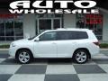 2008 Blizzard White Pearl Toyota Highlander Limited 4WD  photo #1